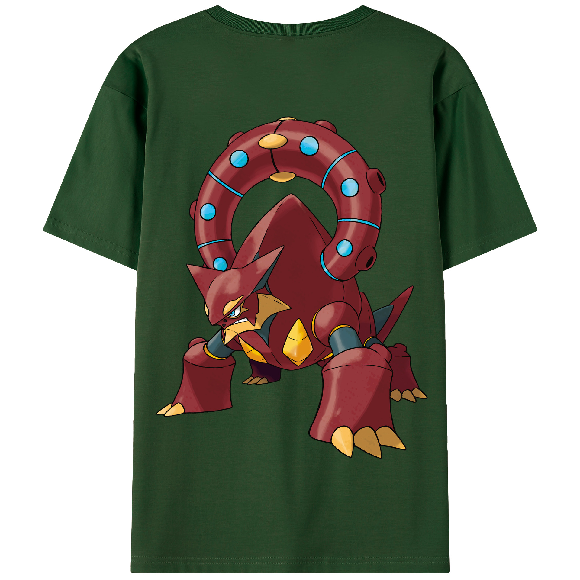 （画像用） ポケットモンスター Pokémon 綿100％半袖Tシャツ（背面プリント）